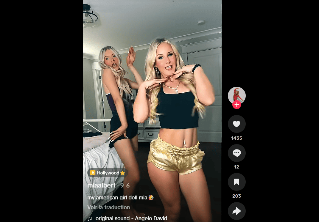 “My American Girl Doll” TikTok Trend