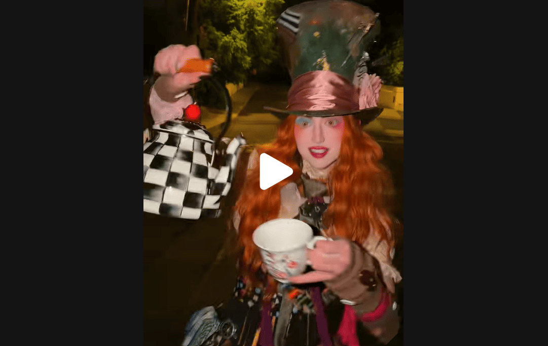 Mad Hatter Halloween Costume Trend by Sophie Silva