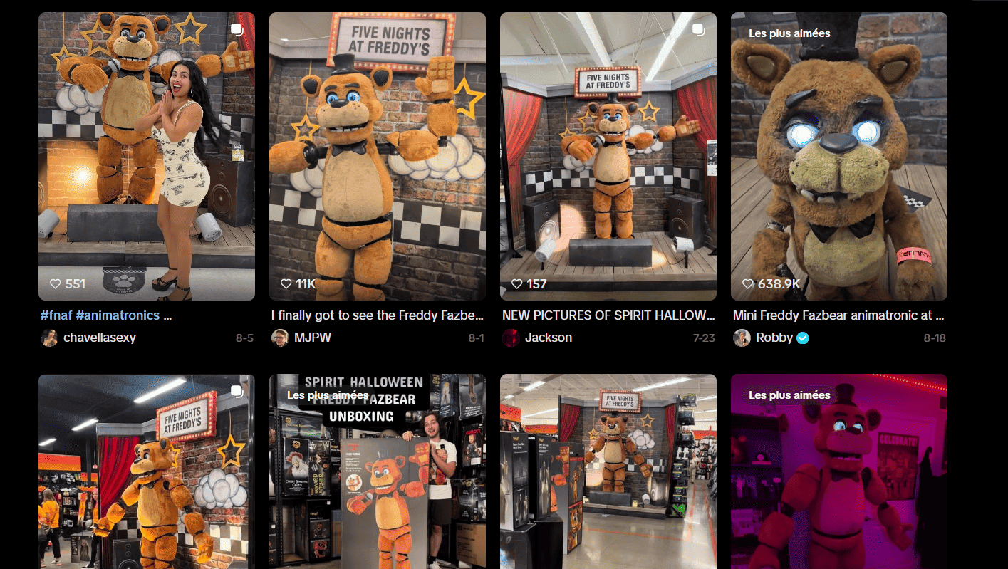 Spirit Halloween Freddy Fazbear