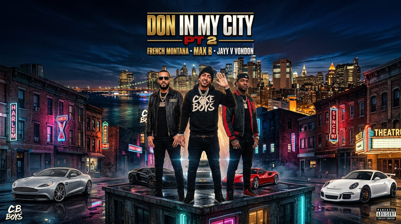 French Montana, Max B, Jayy V Vondon - Don In My City Pt 2