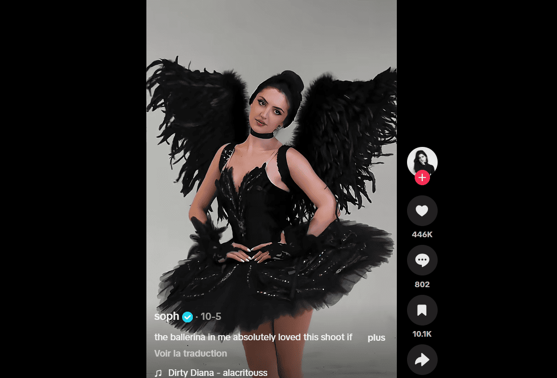 Black Swan Halloween Photoshoot & Ballerina Costume Ideas
