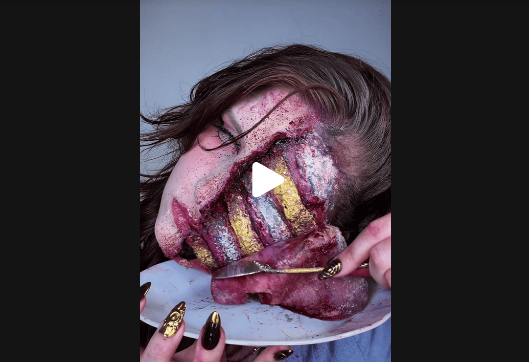 Cake Makeup Halloween Trend | Valeriya Eros