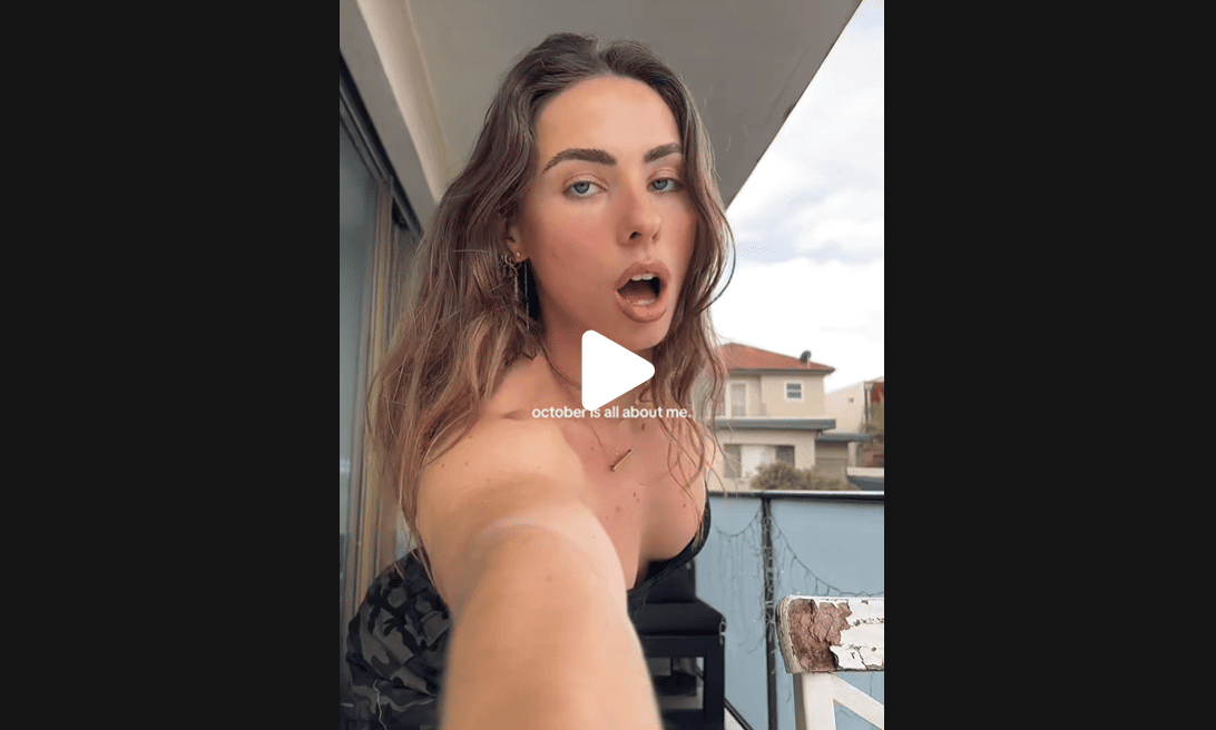 October Is All About Me: The TikTok Trend | linzblog @linzblog