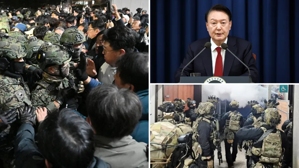 South Korean president ends martial law after opposition unites against him